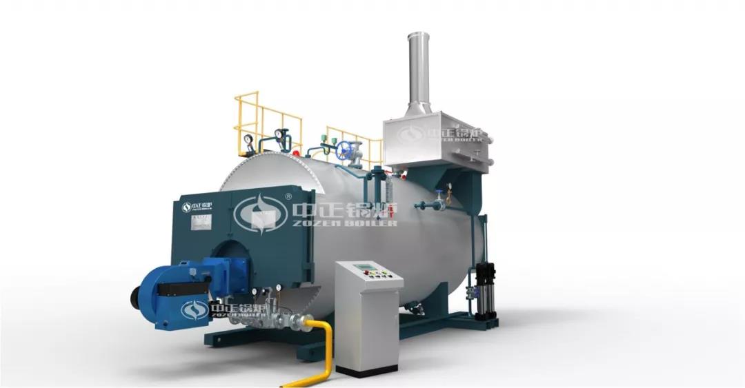 中正10噸燃?xì)庹羝仩t耗氣量僅600m3/h，獲國藥一心好評